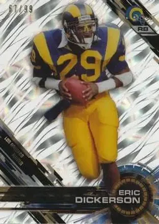 2015 Topps High Tek - Confetti Diffractors #9 - Eric Dickerson - Los Angeles Rams