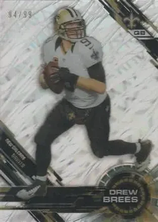 2015 Topps High Tek - Confetti Diffractors #12 - Drew Brees - New Orleans Saints