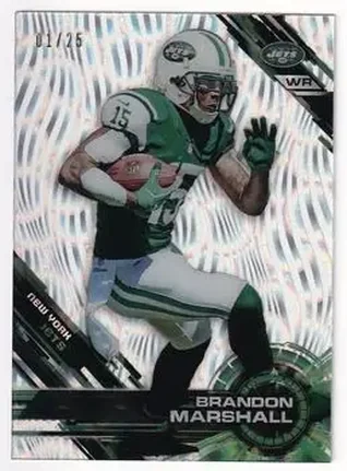 2015 Topps High Tek - Clouds Diffractors #102 - Brandon Marshall - New York Jets