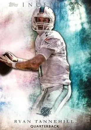 2015 Topps Inception #8 - Ryan Tannehill - Miami Dolphins