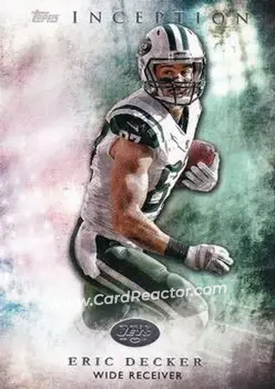 2015 Topps Inception #10 - Eric Decker - New York Jets - Front