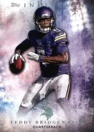2015 Topps Inception #12 - Teddy Bridgewater - Minnesota Vikings