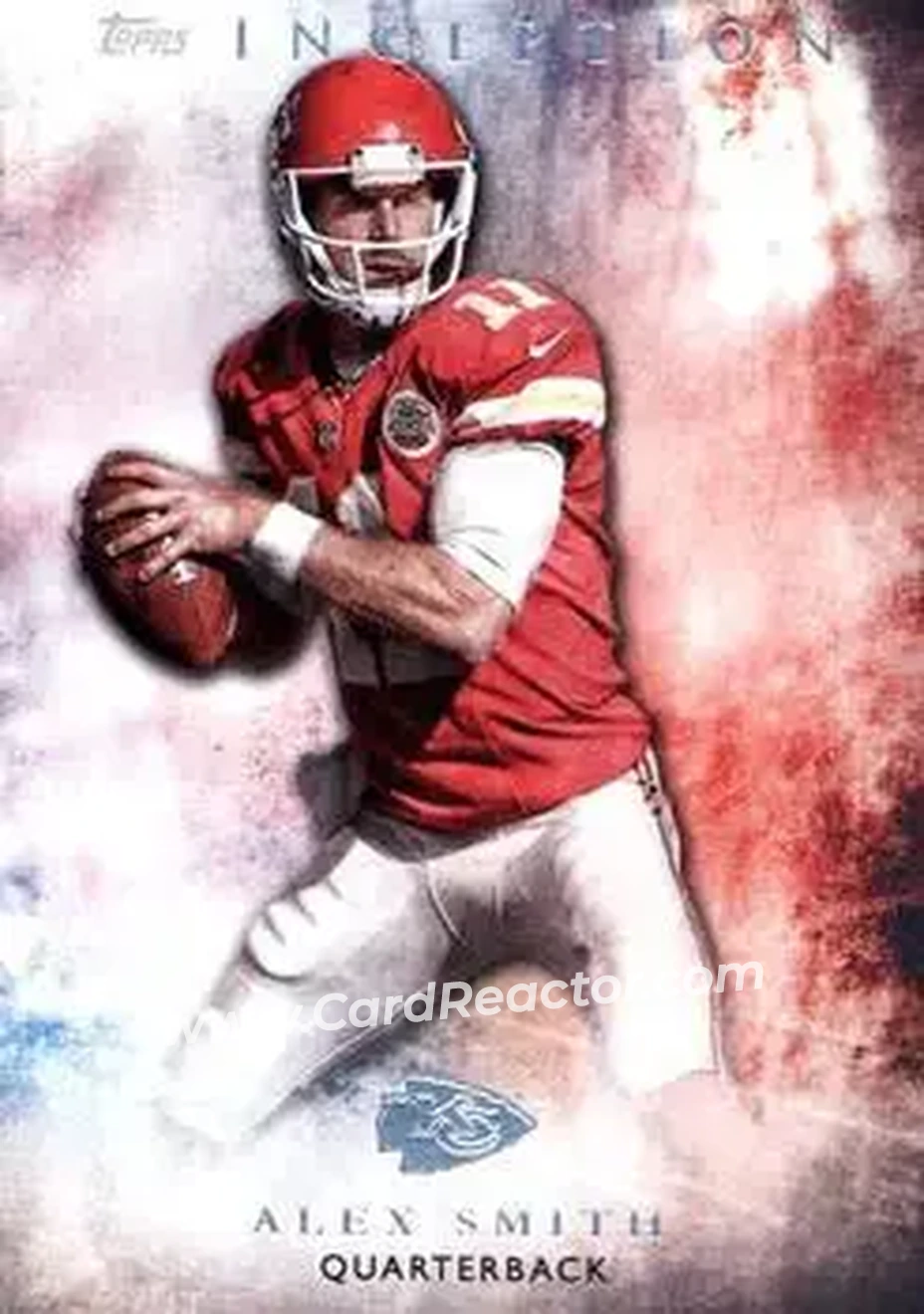 2015 Topps Inception #13 - Alex Smith - Kansas City Chiefs - Front