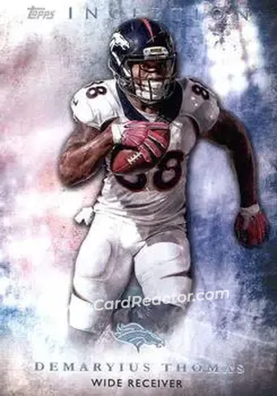 2015 Topps Inception #14 - Demaryius Thomas - Denver Broncos - Front