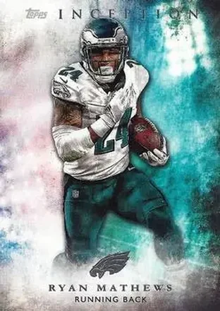2015 Topps Inception #16 - Ryan Mathews - Philadelphia Eagles