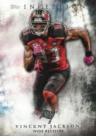 2015 Topps Inception #19 - Vincent Jackson - Tampa Bay Buccaneers