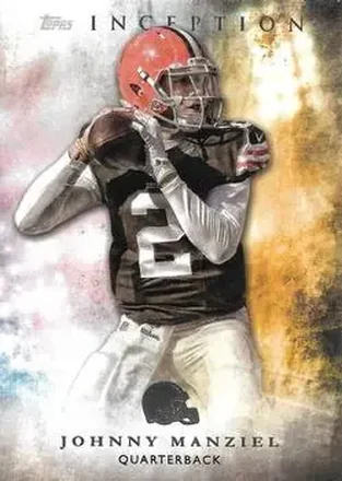 2015 Topps Inception #27 - Johnny Manziel - Cleveland Browns