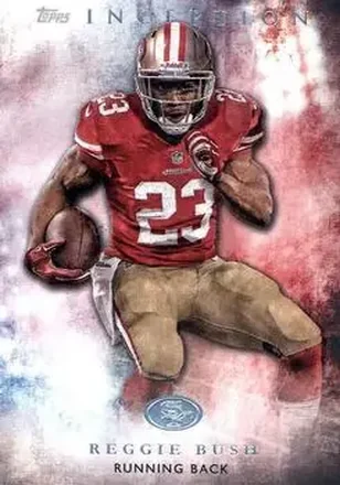2015 Topps Inception #30 - Reggie Bush - San Francisco 49ers
