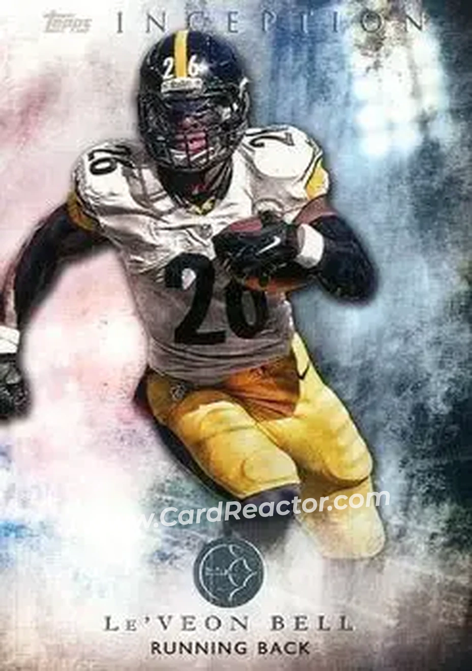 2015 Topps Inception #38 - Le'Veon Bell - Pittsburgh Steelers - Front