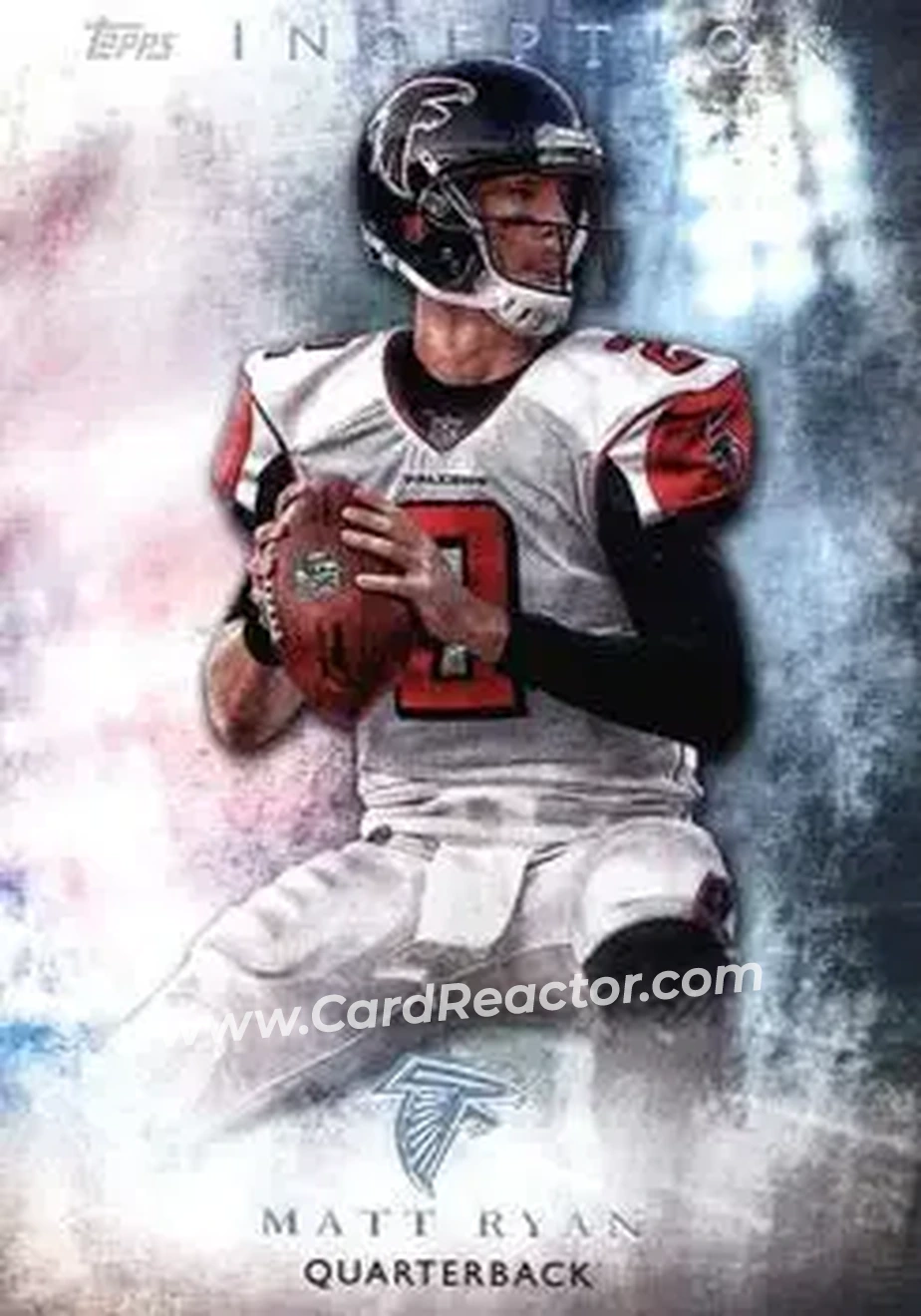 2015 Topps Inception #48 - Matt Ryan - Atlanta Falcons - Front 2015 Topps Inception #48 - Matt Ryan - Atlanta Falcons - Front