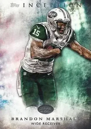 2015 Topps Inception #59 - Brandon Marshall - New York Jets