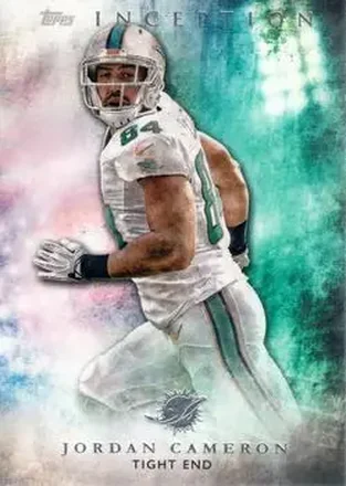2015 Topps Inception #61 - Jordan Cameron - Miami Dolphins