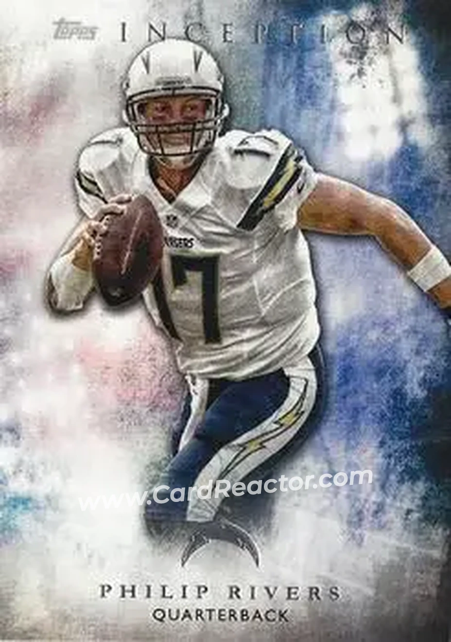 2015 Topps Inception #66 - Philip Rivers - San Diego Chargers - Front