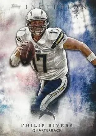 2015 Topps Inception #66 - Philip Rivers - San Diego Chargers