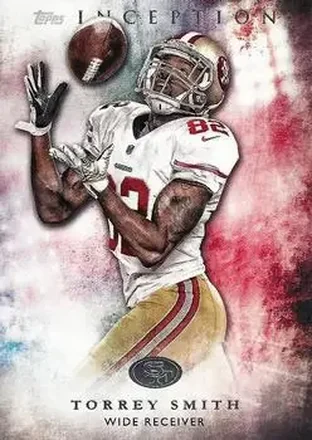 2015 Topps Inception #70 - Torrey Smith - San Francisco 49ers