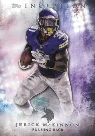 2015 Topps Inception #74 - Jerick McKinnon - Minnesota Vikings