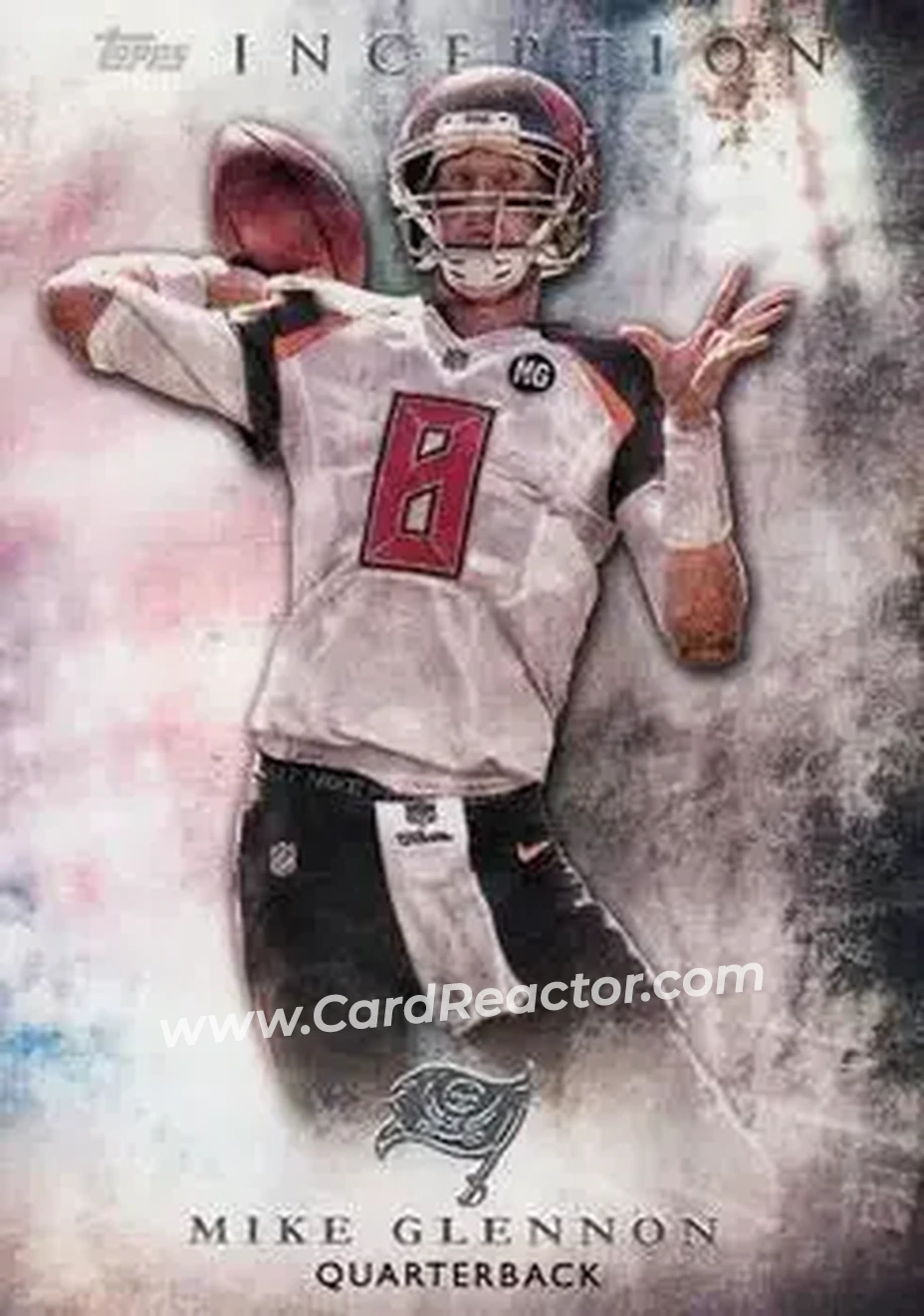 2015 Topps Inception #75 - Mike Glennon - Tampa Bay Buccaneers - Front