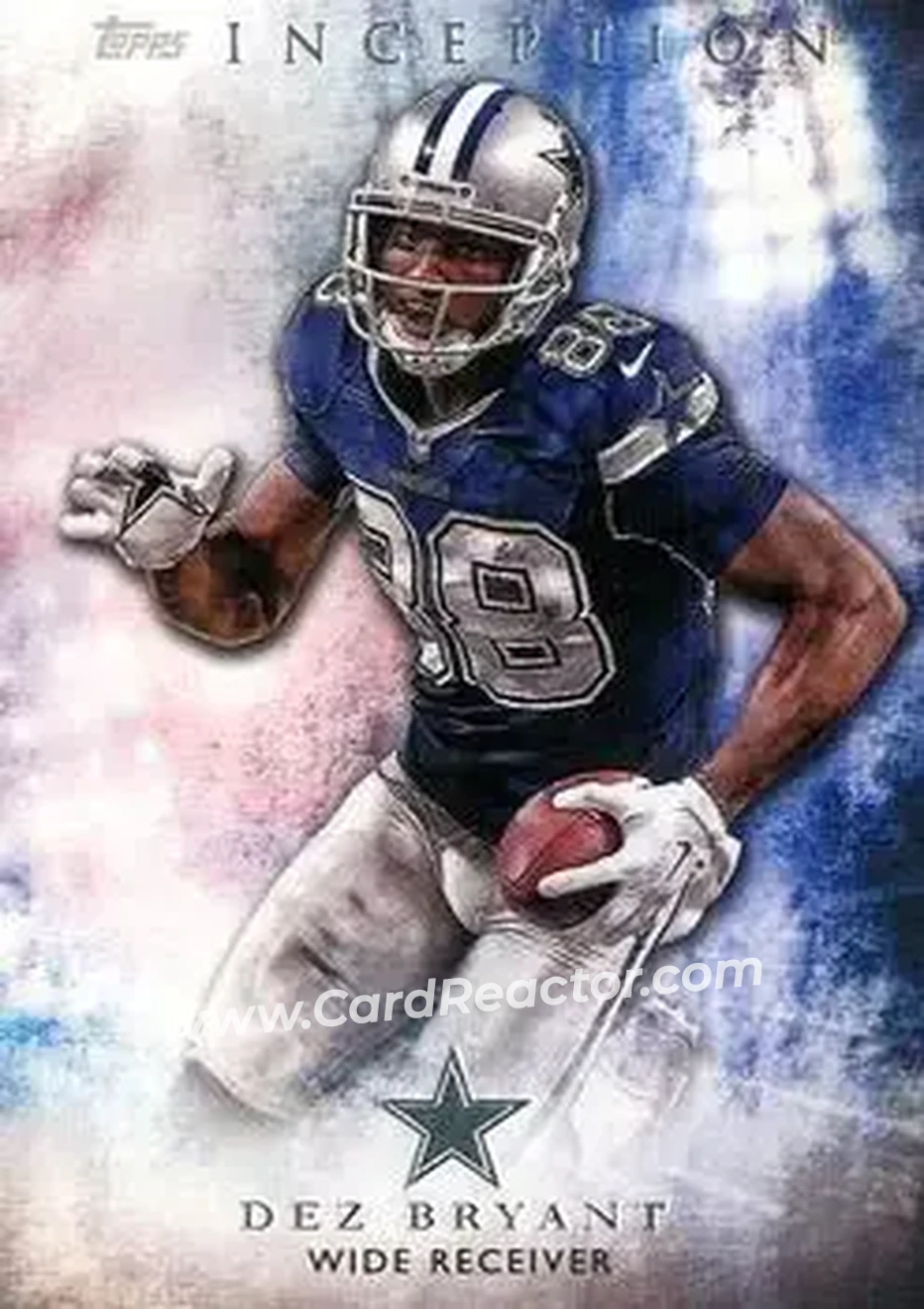 2015 Topps Inception #78 - Dez Bryant - Dallas Cowboys - Front