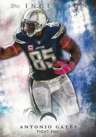 2015 Topps Inception #79 - Antonio Gates - San Diego Chargers