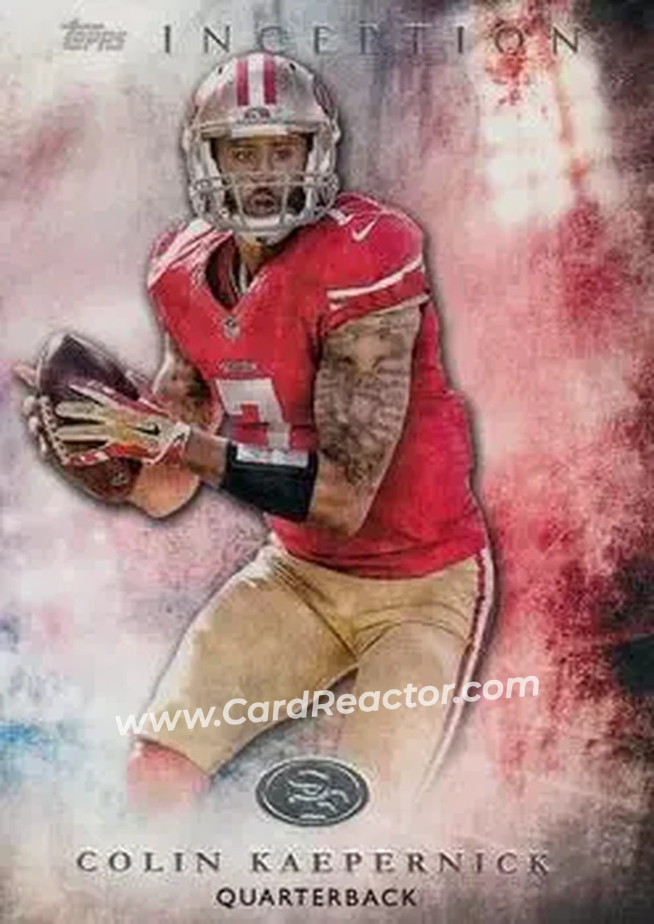 2015 Topps Inception #87 - Colin Kaepernick - San Francisco 49ers - Front