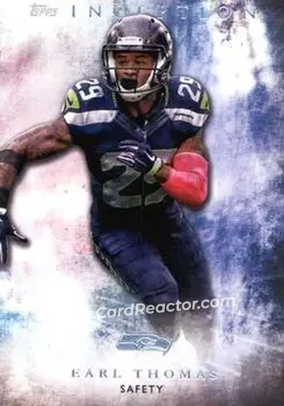2015 Topps Inception #88 - Earl Thomas III - Seattle Seahawks - Front