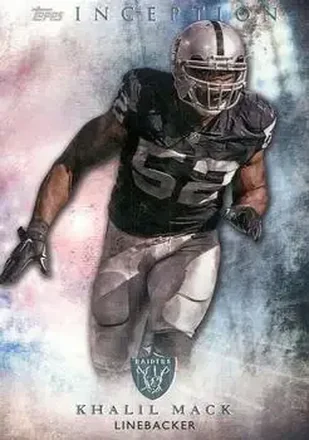 2015 Topps Inception #98 - Khalil Mack - Oakland Raiders