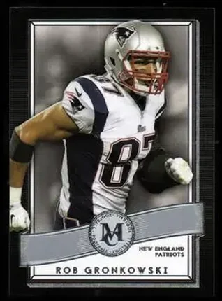 2015 Topps Museum Collection #10 - Rob Gronkowski - New England Patriots