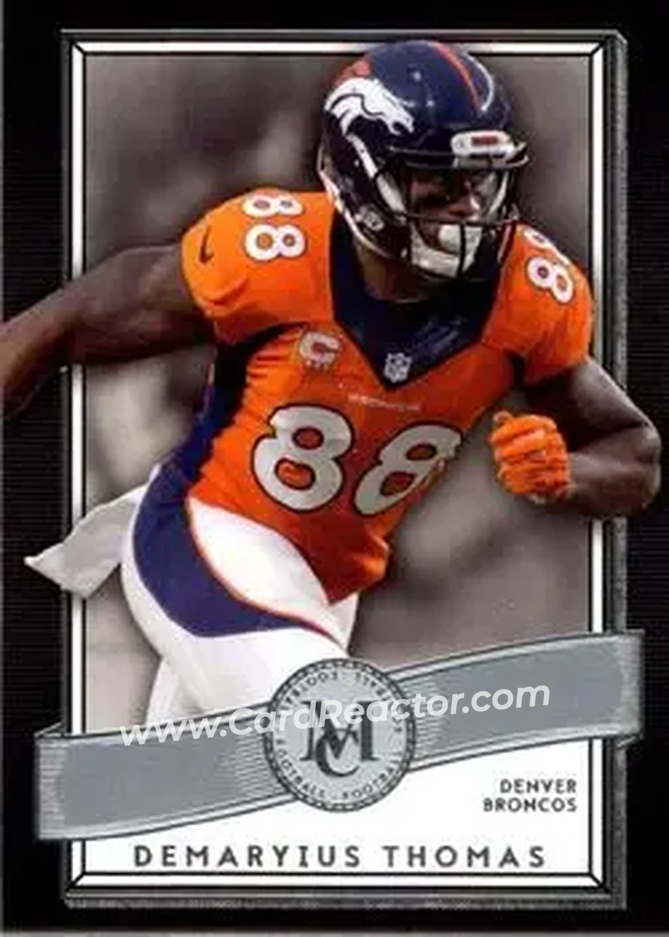 2015 Topps Museum Collection #15 - Demaryius Thomas - Denver Broncos - Front