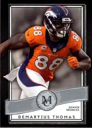 2015 Topps Museum Collection #15 - Demaryius Thomas - Denver Broncos