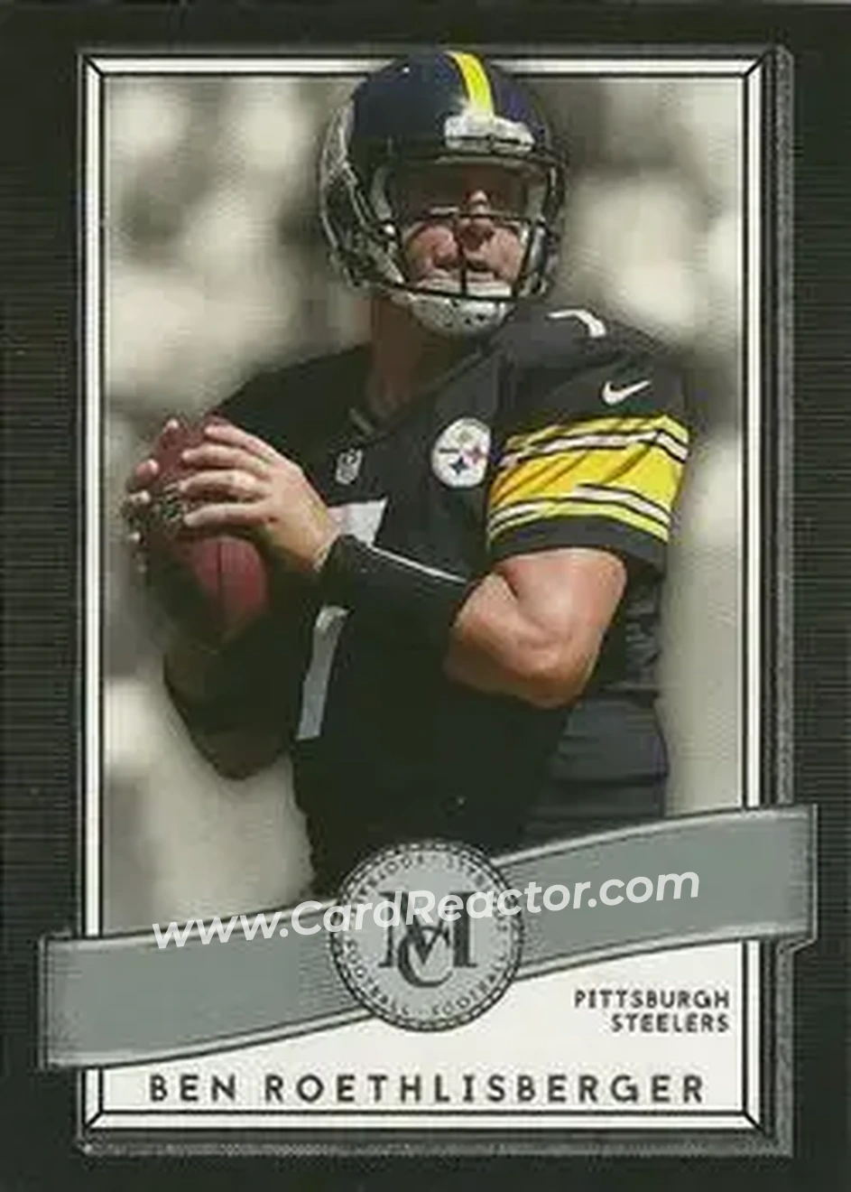 2015 Topps Museum Collection #16 - Ben Roethlisberger - Pittsburgh Steelers - Front