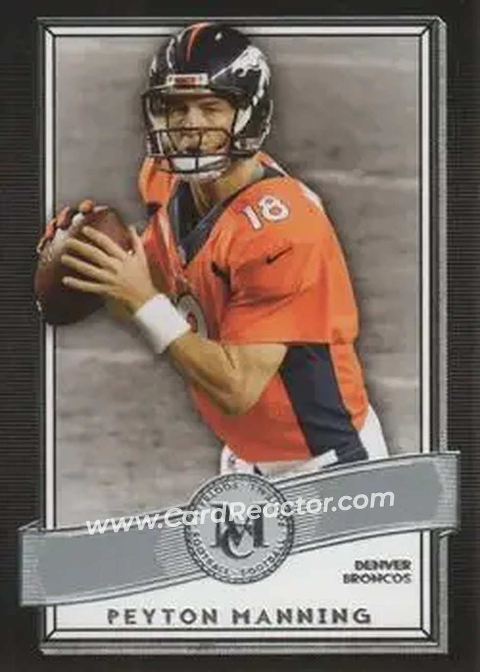 2015 Topps Museum Collection #20 - Peyton Manning - Denver Broncos - Front