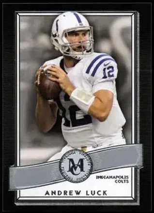 2015 Topps Museum Collection #25 - Andrew Luck - Indianapolis Colts