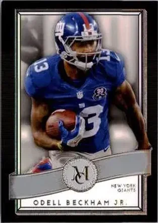 2015 Topps Museum Collection #30 - Odell Beckham Jr. - New York Giants