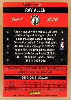 Back of Ray Allen