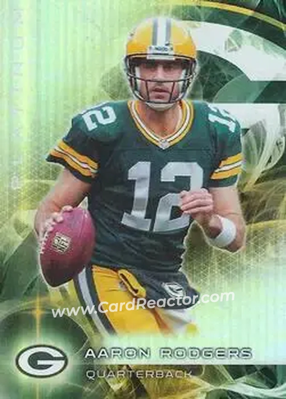 2015 Topps Platinum #3 - Aaron Rodgers - Green Bay Packers - Front