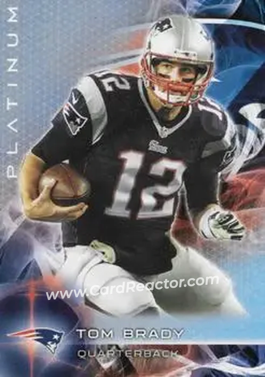 2015 Topps Platinum #5 - Tom Brady - New England Patriots - Front