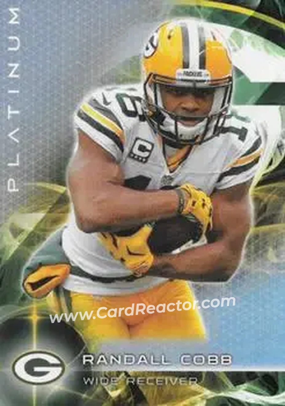 2015 Topps Platinum #6 - Randall Cobb - Green Bay Packers - Front