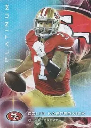 2015 Topps Platinum #7 - Colin Kaepernick - San Francisco 49ers