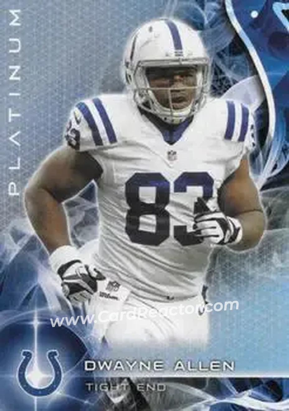 2015 Topps Platinum #8 - Dwayne Allen - Indianapolis Colts - Front
