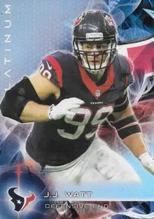 2015 Topps Platinum #17 - J.J. Watt - Houston Texans