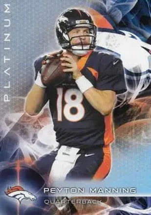 2015 Topps Platinum #18 - Peyton Manning - Denver Broncos