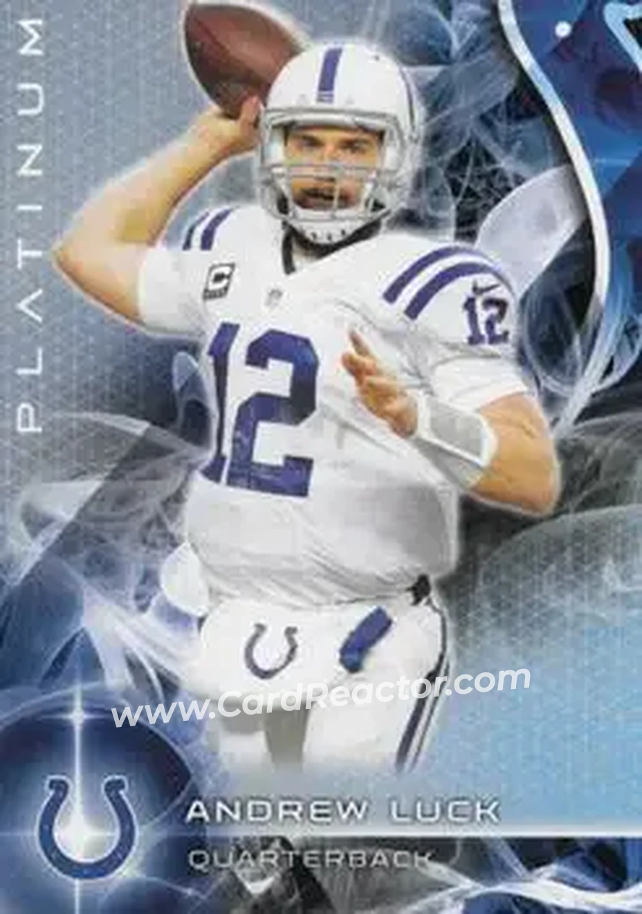 2015 Topps Platinum #20 - Andrew Luck - Indianapolis Colts - Front