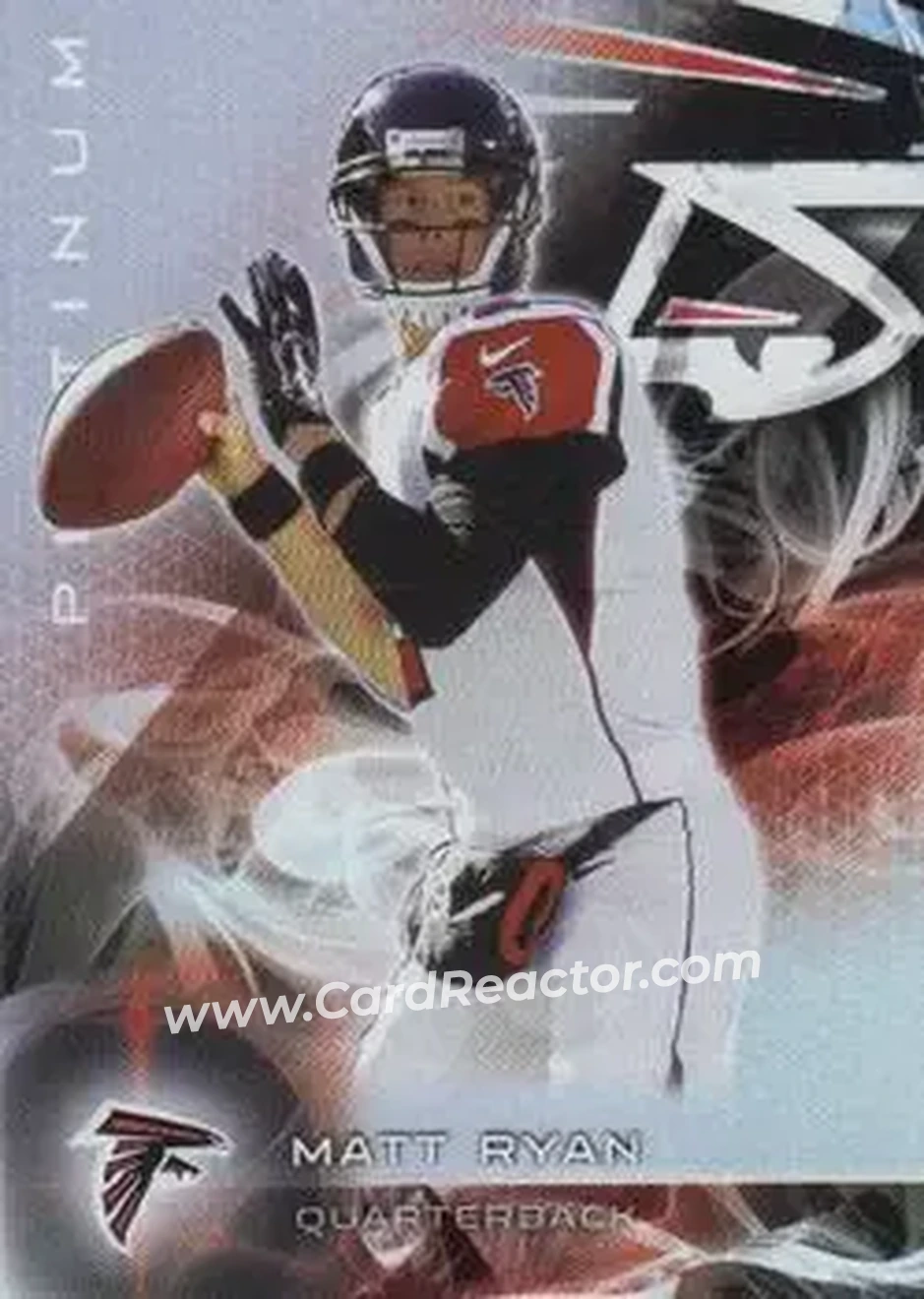 2015 Topps Platinum #22 - Matt Ryan - Atlanta Falcons - Front