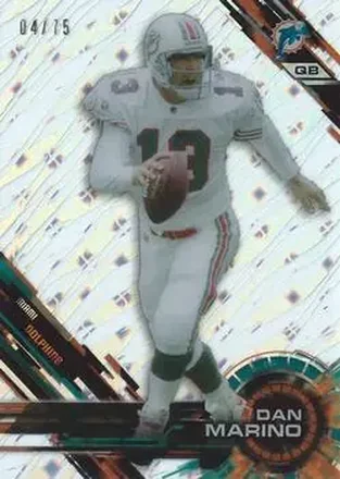 2015 Topps High Tek - Tidal Diffractors #6 - Dan Marino - Miami Dolphins
