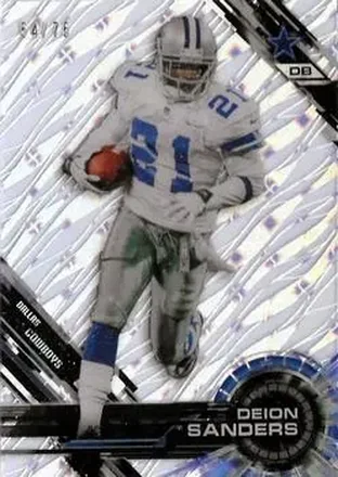 2015 Topps High Tek - Tidal Diffractors #11 - Deion Sanders - Dallas Cowboys