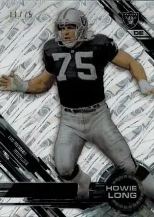 2015 Topps High Tek - Tidal Diffractors #17 - Howie Long - Los Angeles Raiders