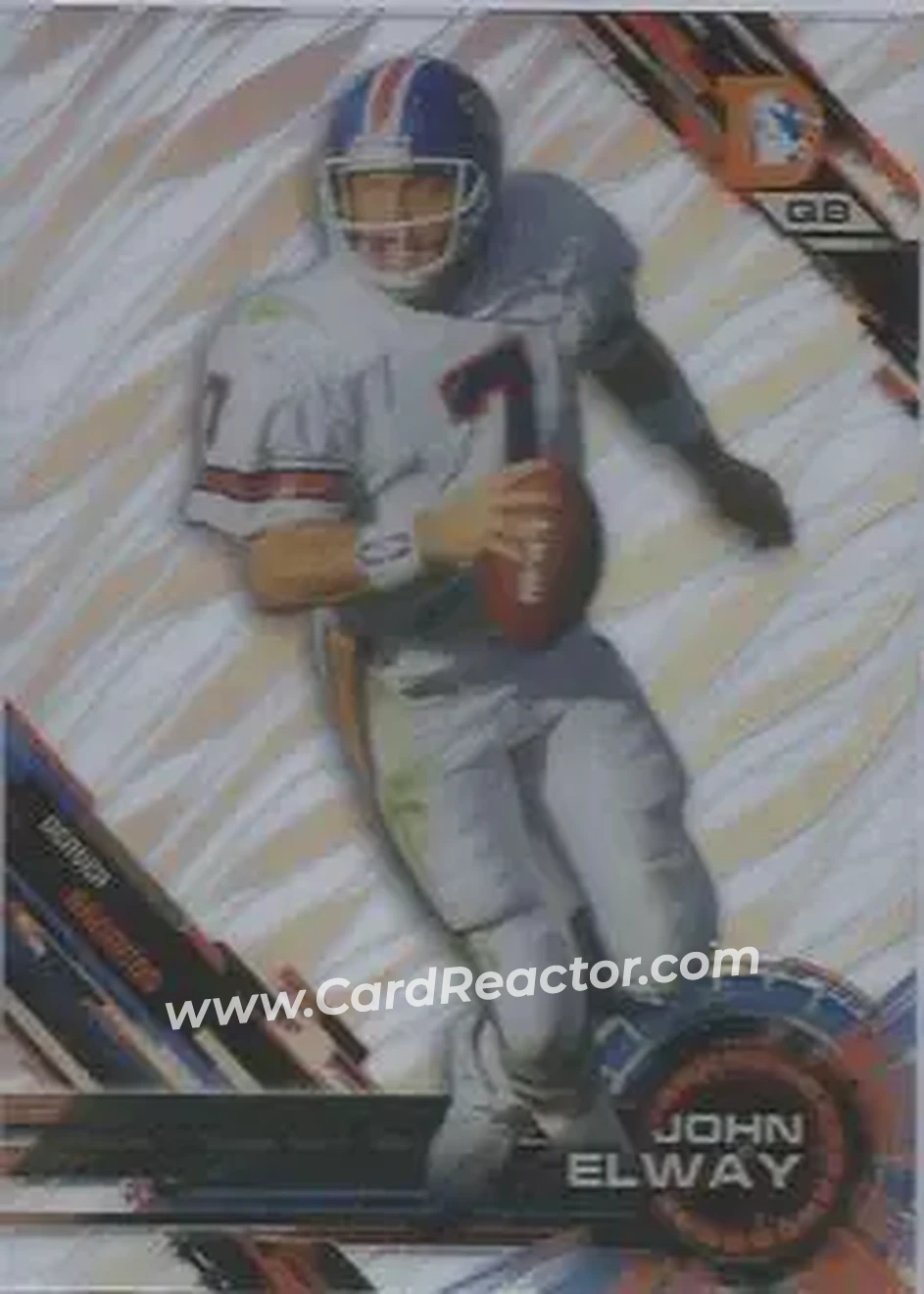 2015 Topps High Tek #3 - John Elway - Denver Broncos - Front