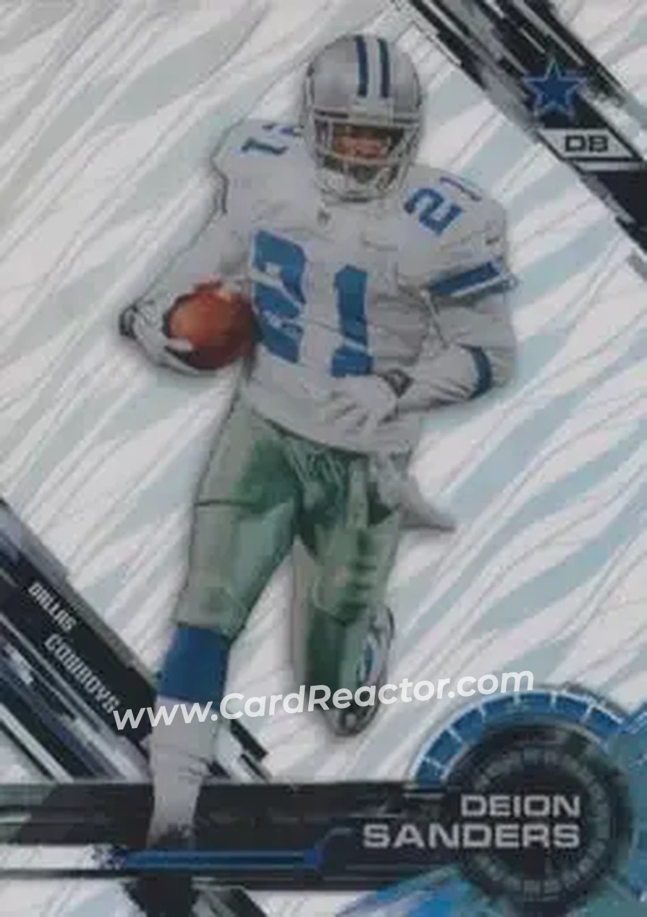 2015 Topps High Tek #11 - Deion Sanders - Dallas Cowboys - Front