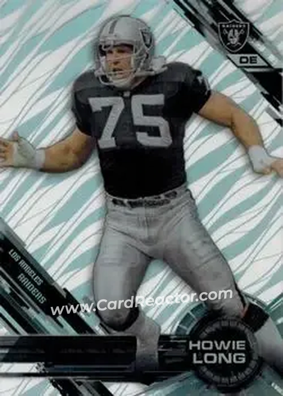 2015 Topps High Tek #17 - Howie Long - Los Angeles Raiders - Front