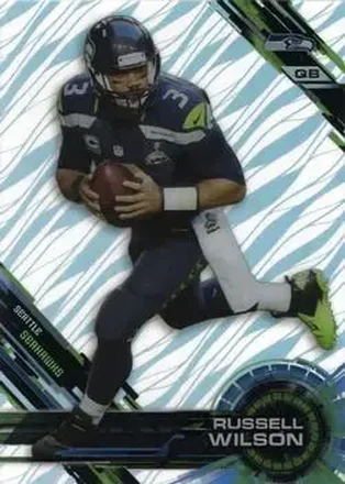 2015 Topps High Tek #45 - Russell Wilson - Seattle Seahawks